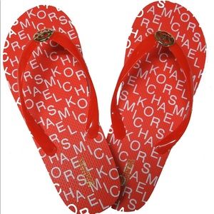 Size 10 Michael Kors Mandarin Flip Flops